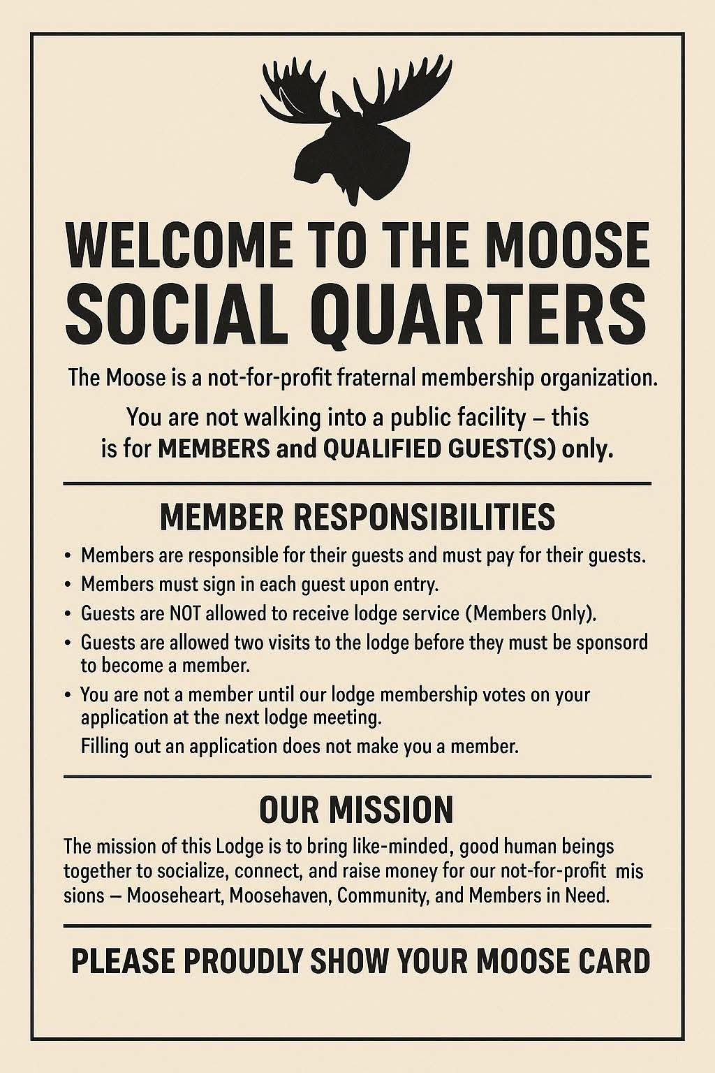 Ventura Moose Lodge